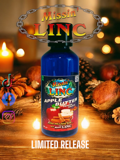 Missin' Linc Apple Butter Pepper Sauce 2oz.