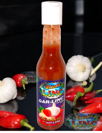 Missin' Linc Gar-Linc Pepper Sauce 5oz.