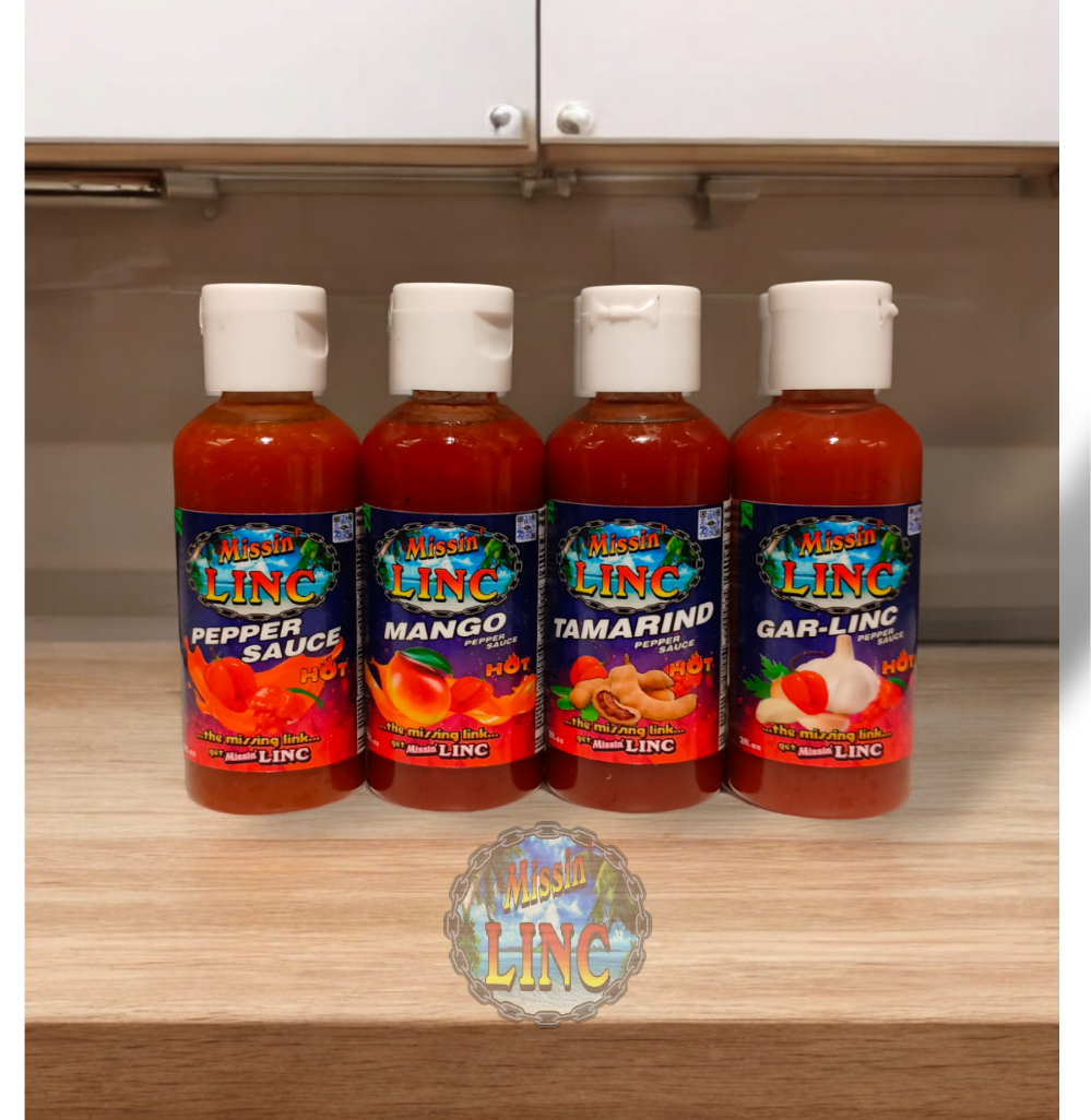 Missin' Linc Variety Pack Pepper Sauce.