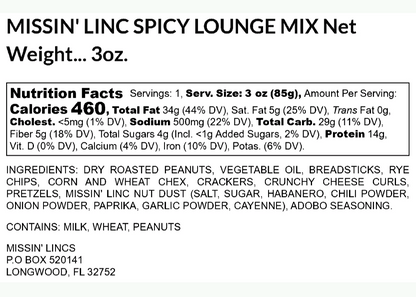 Missin' Linc Spicy Snack Mix